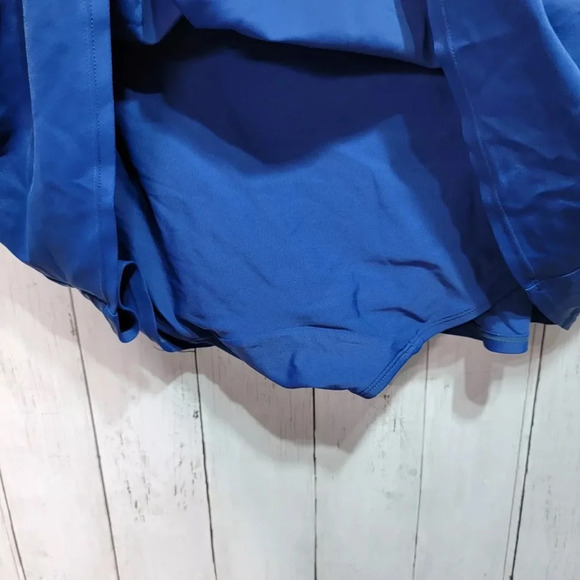 Lane Bryant Swim Cacique Women's Blue Swim Bottom - Picture 6 of 7